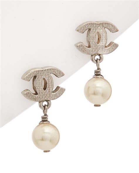 chanel threader earrings|chanel earrings official website.